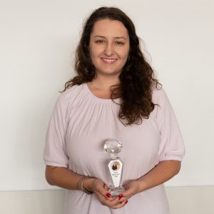 WIM Inna Agrest tog första platsen. Foto: Lars OA Hedlund.